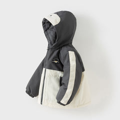 Dave&Bella Toddler Girls/Boys Winter Playful Animal-style Windproof Padded Hooded Coats