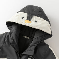 Dave&Bella Toddler Girls/Boys Winter Playful Animal-style Windproof Padded Hooded Coats