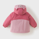 Dave&Bella Toddler Girls/Boys Playful Animal-style Windproof Warm Padded Hooded Coats