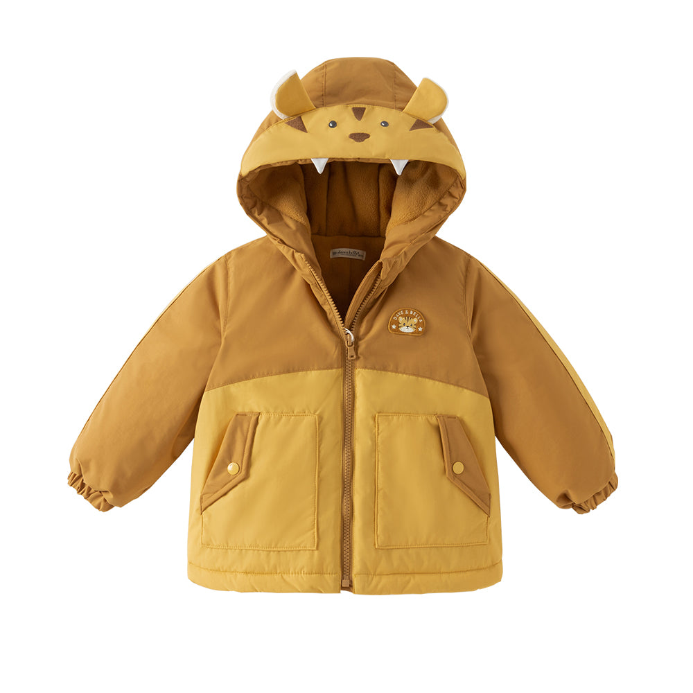Dave&Bella Toddler Girls/Boys Playful Animal-style Windproof Warm Padded Hooded Coats