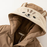 Dave&Bella Toddler Girls/Boys Playful Animal-style Windproof Warm Padded Hooded Coats
