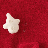 Dave&Bella Toddler Girls/Boys Red Warm Soft Sweatshirts Tops