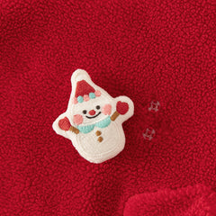 Dave&Bella Toddler Girls/Boys Red Warm Soft Sweatshirts Tops