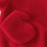 Dave&Bella Toddler Girls/Boys Red Warm Soft Sweatshirts Tops