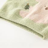 Dave&Bella Toddler Girls/Boys Soft Cute Animal Jacquard Chenille Sweater Tops