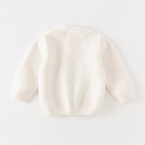 Dave&Bella Toddler Girls/Boys Soft Cute Animal Jacquard Chenille Sweater Tops
