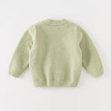 Dave&Bella Toddler Girls/Boys Soft Cute Animal Jacquard Chenille Sweater Tops