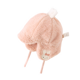 Dave&Bella Girls Pink Ear Protection Outdoor Windproof Hat