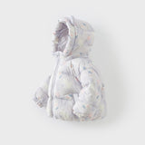 Dave&Bella Toddler Girls/Boys Winter Animal Print Windproof Outwear Hooded Down Coats