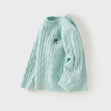 Dave&Bella Kids Girls/Boys Elegant Multi-color Versatile Classic Sweaters