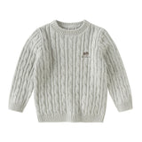 Dave&Bella Kids Girls/Boys Elegant Multi-color Versatile Classic Sweaters