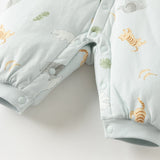 Dave&Bella Newborn Girls/Boys Print Turtle Comfortable Indoor Padded Rompers