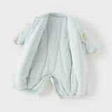 Dave&Bella Newborn Girls/Boys Print Turtle Comfortable Indoor Padded Rompers