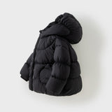 Dave&Bella Toddler Girls Winter Adorable Outdoor Windproof Outwear Hooded Down Coats