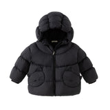 Dave&Bella Toddler Girls Winter Adorable Outdoor Windproof Outwear Hooded Down Coats
