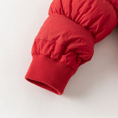 Dave&Bella Toddler Girls Winter Adorable Outdoor Windproof Outwear Hooded Down Coats