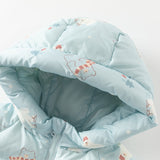 Dave&Bella Toddler Girls/Boys Winter Playful Print Outwear Lightweight Cozy Down Coats