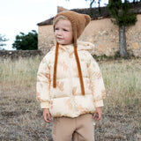 Dave&Bella Toddler Girls/Boys Winter Playful Print Outwear Lightweight Cozy Down Coats