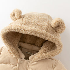 Dave&Bella Toddler Boys/Girls Winter Outdoor Windproof Hooded Cozy Down Coats