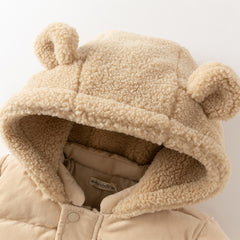 Dave&Bella Toddler Boys/Girls Winter Outdoor Windproof Hooded Cozy Down Coats