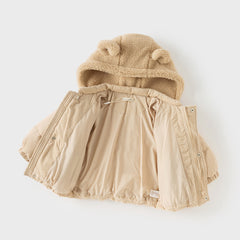 Dave&Bella Toddler Boys/Girls Winter Outdoor Windproof Hooded Cozy Down Coats