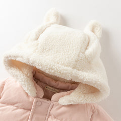 Dave&Bella Toddler Boys/Girls Winter Outdoor Windproof Hooded Cozy Down Coats