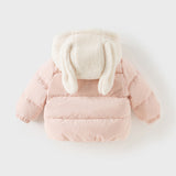 Dave&Bella Toddler Boys/Girls Winter Outdoor Windproof Hooded Cozy Down Coats