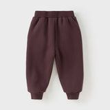 Dave&Bella Toddler Girls/Boys Warm Outdoor Padded Sweatpants