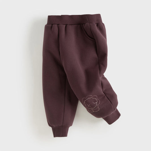 Dave&Bella Toddler Girls/Boys Autumn Warm Outdoor Padded Sweatpants