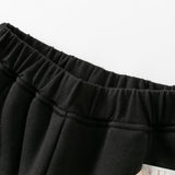 Dave&Bella Toddler Girls/Boys Pink/Black Knit Padded Pants