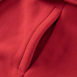 Dave&Bella Toddler Girls Festival Christmas Red Outdoor Hooded Fleece Capes