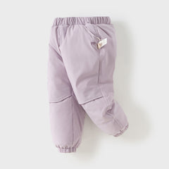 Dave&Bella Kid Girls/Boys Winter Comfortable Outdoor Cozy Down Pants