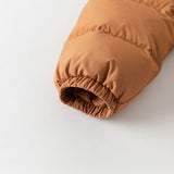 Dave&Bella Toddler Girls/Boys Winter Versatile Print Windproof Outwear Hooded Down Coats