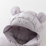 Dave&Bella Toddler Girls/Boys Winter Versatile Print Windproof Outwear Hooded Down Coats