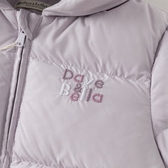 Dave&Bella Toddler Girls/Boys Winter Versatile Print Windproof Outwear Hooded Down Coats