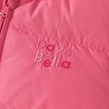 Dave&Bella Toddler Girls/Boys Winter Versatile Print Windproof Outwear Hooded Down Coats