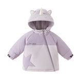 Dave&Bella Toddler Girls/Boys Warm Animal-style Outwear Hooded Fleece Padded Coats