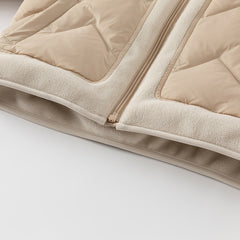 Dave&Bella Toddler Boys Winter Apricot Outwear Hooded Cozy Down Coats