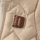 Dave&Bella Toddler Boys Winter Apricot Outwear Hooded Cozy Down Coats (Copy)-1
