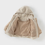 Dave&Bella Toddler Boys Winter Apricot Outwear Hooded Cozy Down Coats (Copy)-1