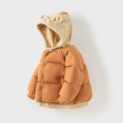 Dave&Bella Toddler Girls/Boys Winter Versatile Outwear Two-pieces Down Coats Sets