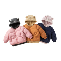 Dave&Bella Toddler Girls/Boys Winter Versatile Outwear Two-pieces Down Coats Sets