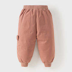 Dave&Bella Toddler Girls/Boys Winter Outdoor Windproof  Comfortable Down Pants