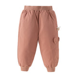 Dave&Bella Toddler Girls/Boys Winter Outdoor Windproof  Comfortable Down Pants