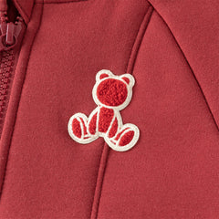 Dave&Bella Toddler Girls/Boys Autumn Multicolor Versatile Padded Hooded Coats