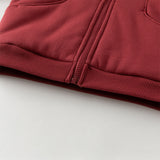 Dave&Bella Toddler/Kids Girls/Boys Multi-color Versatile Soft Long Sleeve Hooded Coats