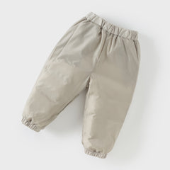 Dave&Bella Toddler Boys Winter Soft Warm Outdoor Loose Down Pants