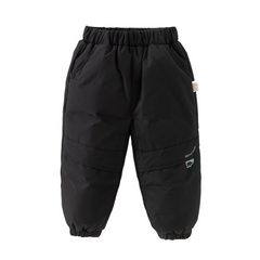 Dave&Bella Toddler Boys Winter Soft Warm Outdoor Loose Down Pants