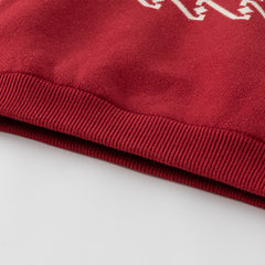 Dave&Bella Toddler Girls/Boys Red Turtle Cozy Fleece-lined Christmas Sweaters Tops