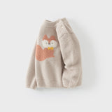 Dave&Bella Toddler Girls/Boys Cute Playful Animal Pullover Turtle Soft Cozy Sweaters